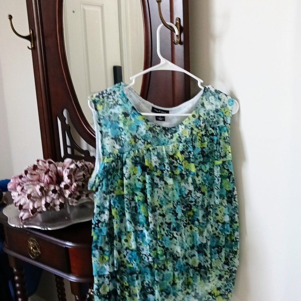 Nue Options Ruffled Layer Top